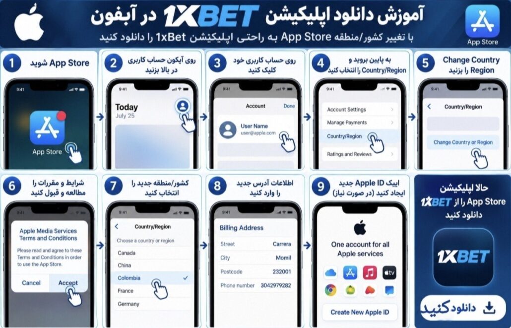 دانلود اپلیکیشن وان ایکس آیفون