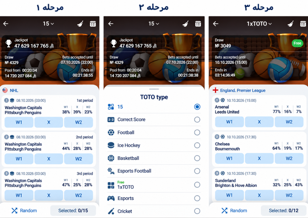 راهنمای انتخاب توتو رایگان